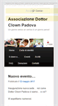 Mobile Screenshot of dottorclownpadova.org